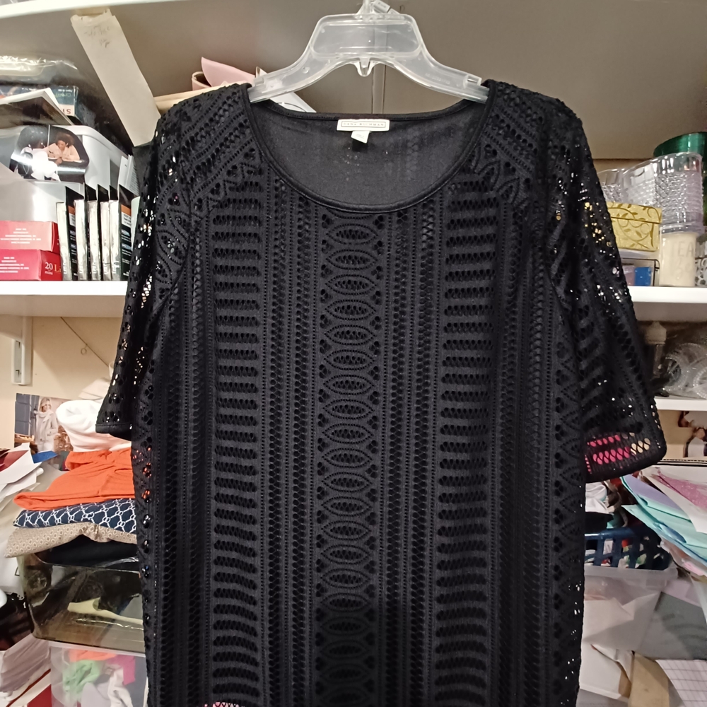 Dana Buchman Classic Black Top